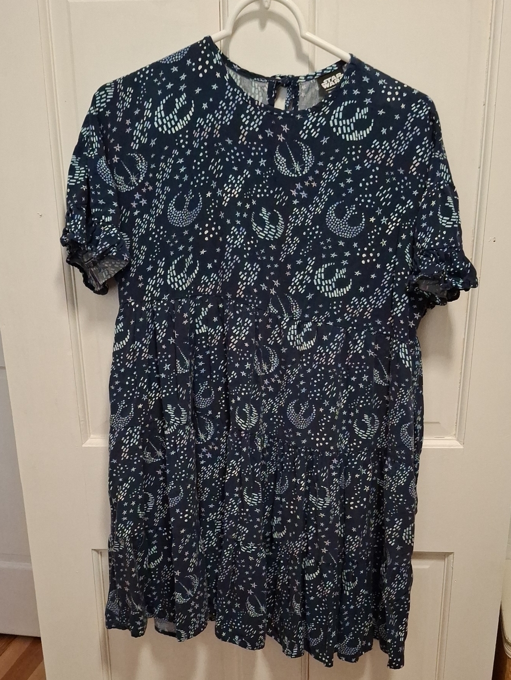 Her Universe Navy with Light Teal Star Motif Size SM
